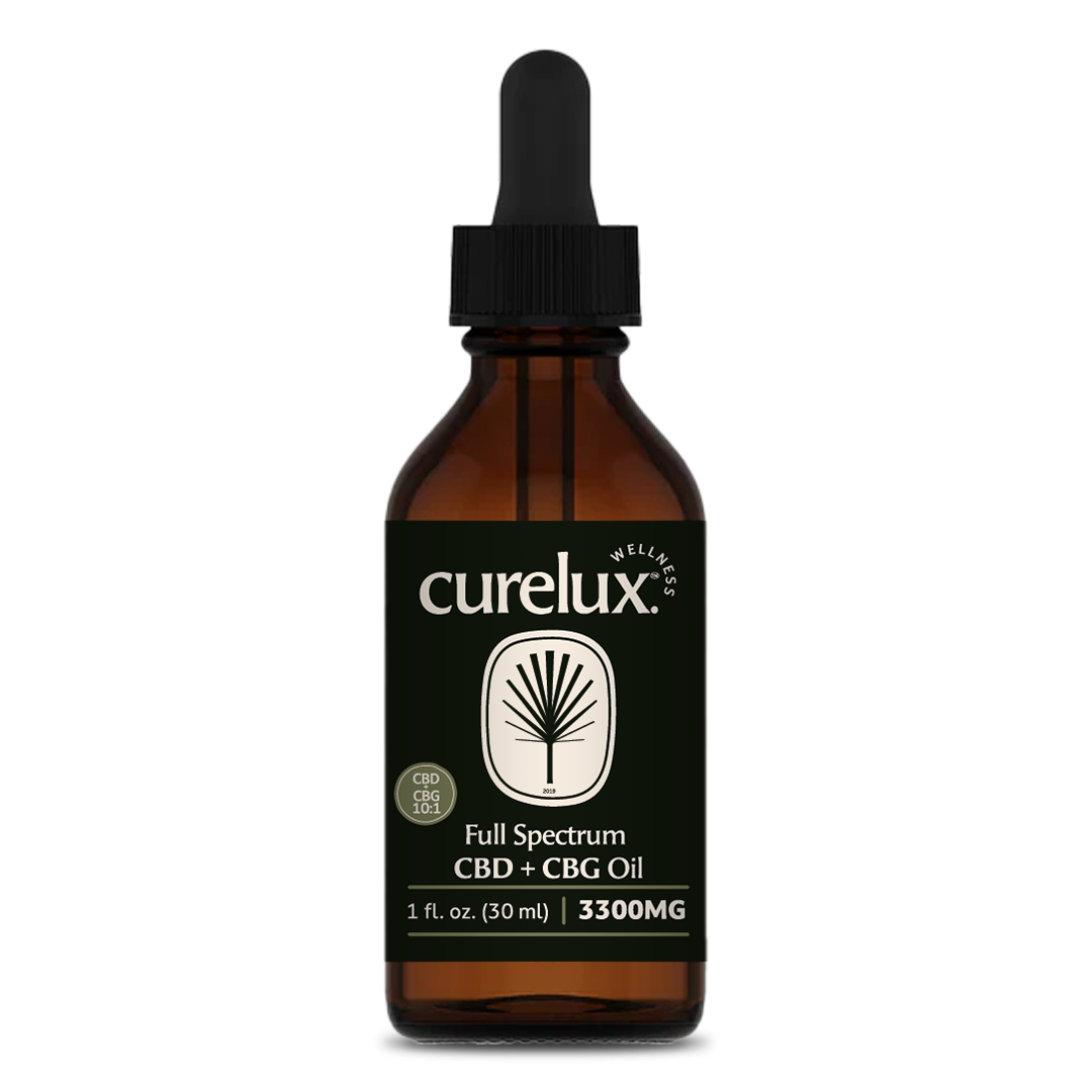 Full Spectrum CBD+CBG Oil - 3300mg