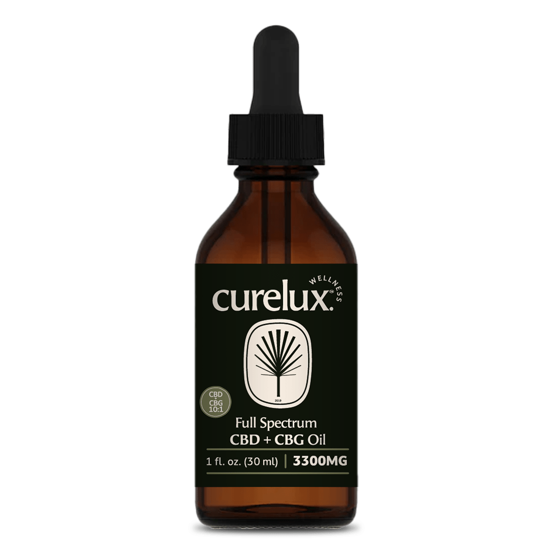 CBD + CBG Oil Canada for Pain, Sleep & Recovery | Full Spectrum 3300mg