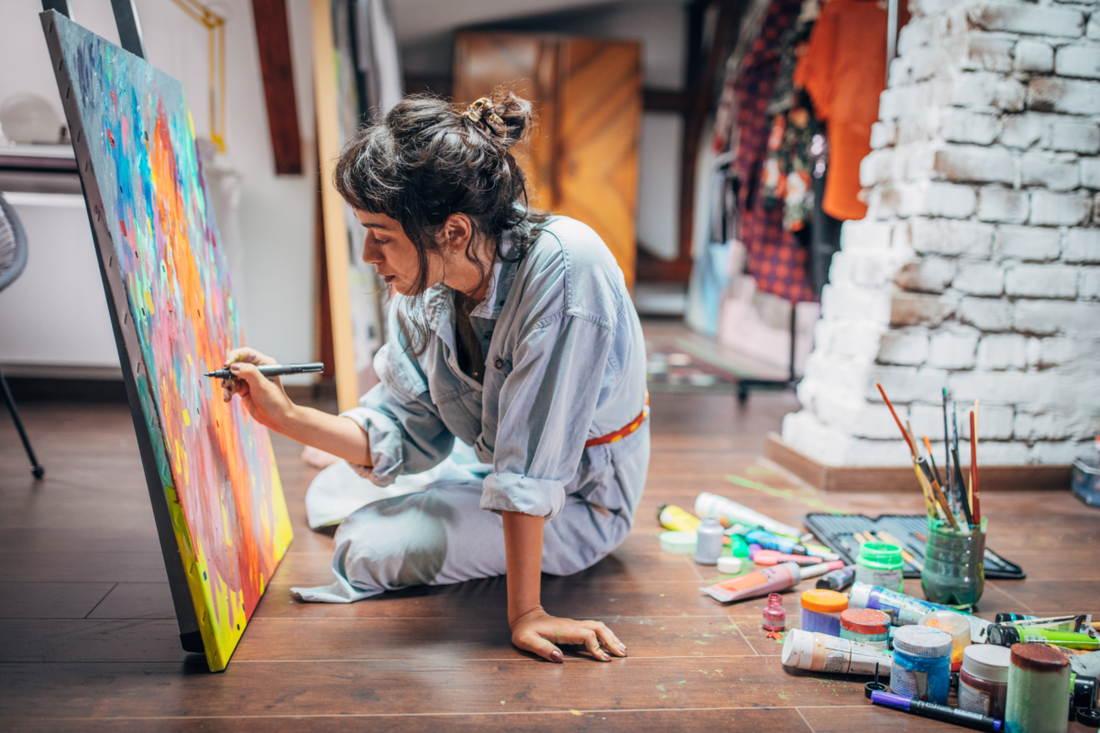 CBD and Creative Flow: Unleashing Your Inner Artist - Curelux Wellness
