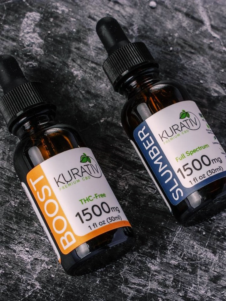 Kurativ CBD CBG Oils