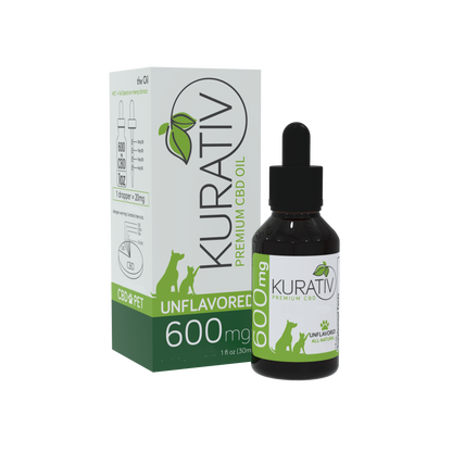 Pet CBD Oil Unflavored - 600mg