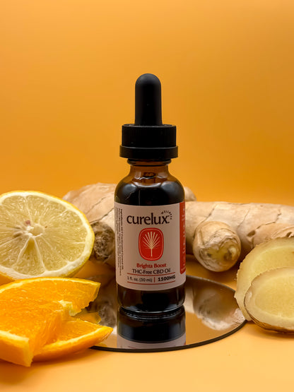 Brighta Boost THC Free CBD Oil: Daytime Formula 30ml
