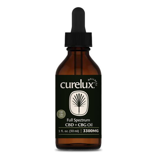 Full Spectrum CBD+CBG Oil - 3300mg