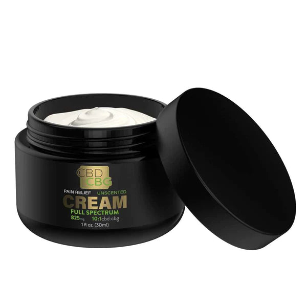 Full Spectrum CBD CBG Pain Relief Cream - 825mg Unscented