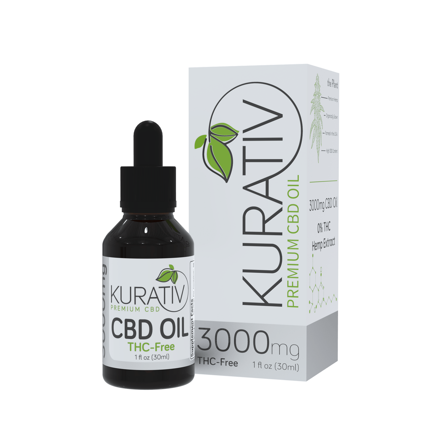 THC-Free CBD OIL -1500mg