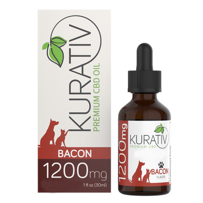 Pet CBD Oil Bacon Flavour - 1200mg