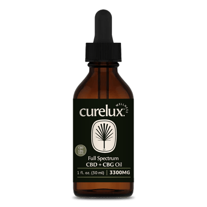 Full Spectrum CBD + CBG Oil for Pain Relief, Sleep & Recovery | 3300mg Canada