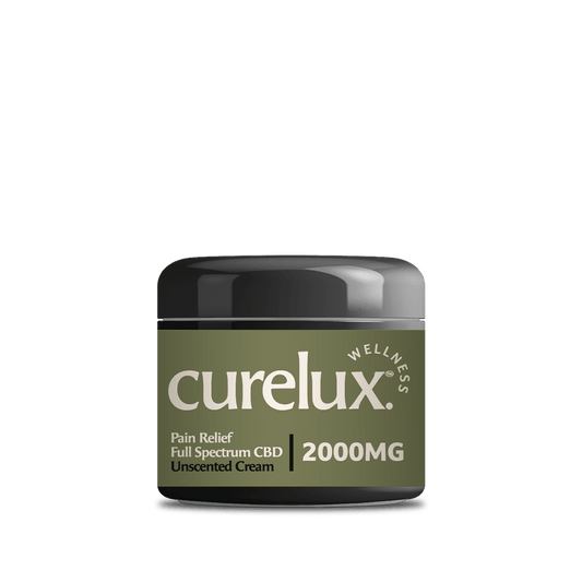 Full Spectrum CBD Pain Relief Cream 4oz - 2000mg Unscented