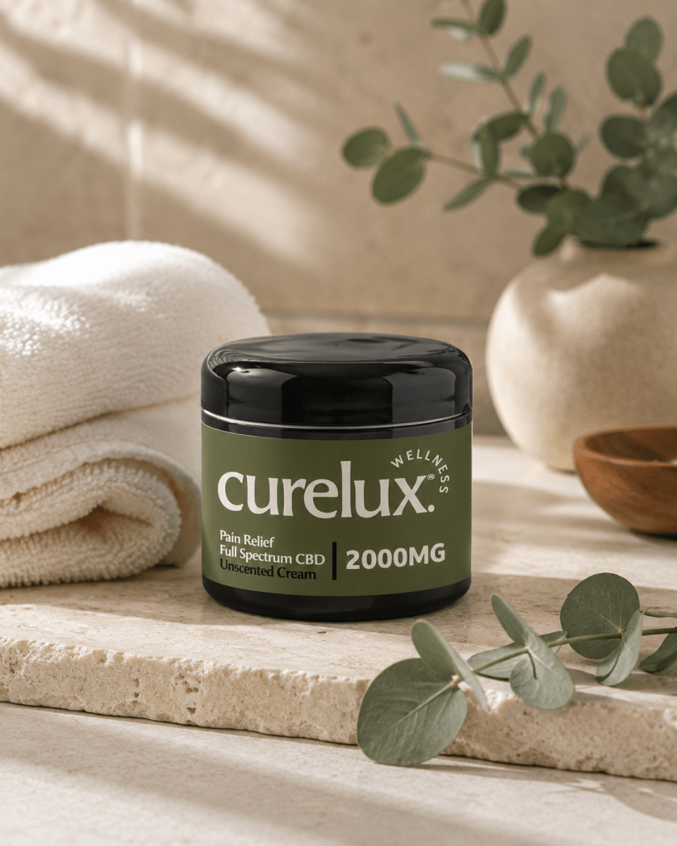 Full Spectrum CBD Pain Relief Cream 4oz - 2000mg Unscented
