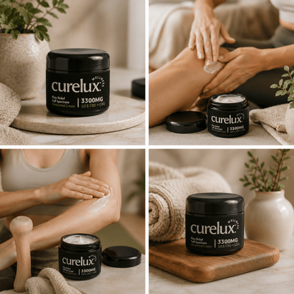 Full Spectrum CBD+CBG Pain Relief Cream 4oz - Unscented 3300mg