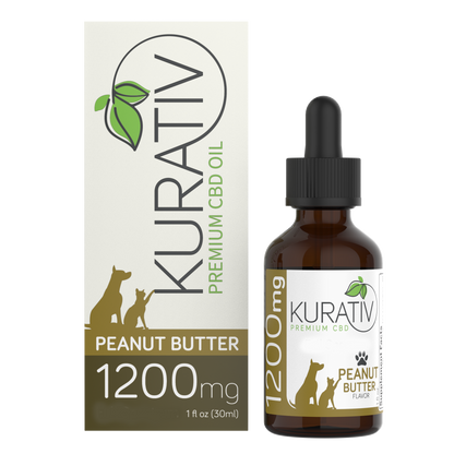 Pet CBD Oil Peanut Butter Flavour - 1200mg